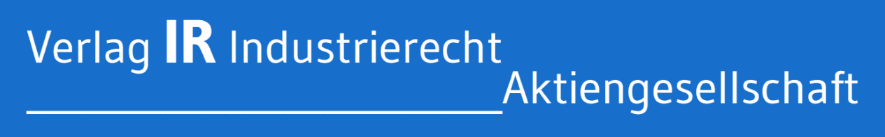 Verlag IR Industrierecht - WebShop