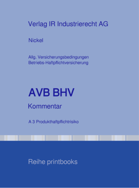 AVB BHV Kommentar - Band 2